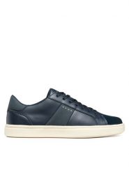 Geox Sneakersy U Baltmoore U66LDB 05422 C4021 Granatowy. Niebieskie buty sportowe casual Geox, bez wzorów, ze skóry, bez zapięcia. Za 449.99 zł.