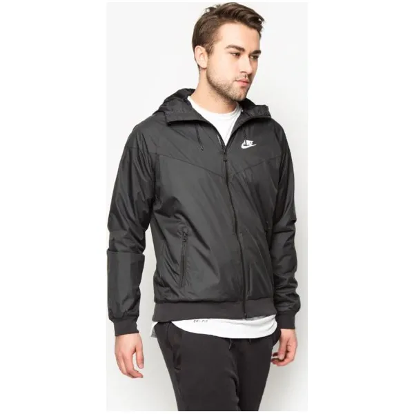 Nike Kurtka M Nsw Wr Jkt , czarny, rozmiar XL. Czarne kurtki Nike, m, bez wzorów, z materiału, bez kaptura. W wyprzedaży za 249.99 zł.
