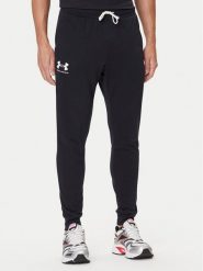 Under Armour Spodnie dresowe Ua Rival Terry Jogger 1380843-001 Czarny Fitted Fit. Czarne joggery i bojówki Under Armour, m, bez wzorów, z bawełny, sportowe. Za 199.99 zł.