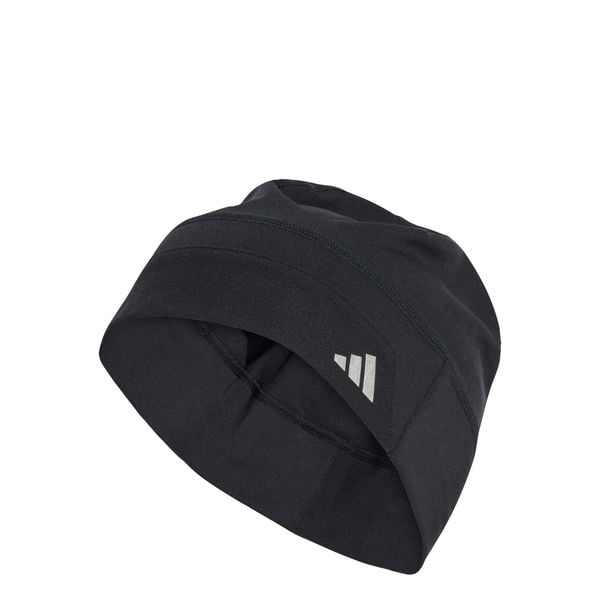 Czapka typu beanie CLIMAWARM. Czarne czapki zimowe Adidas, bez wzorów. Za 178.00 zł.