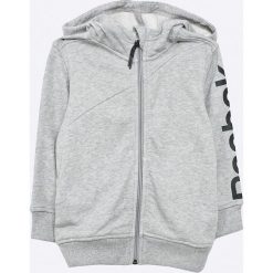 Reebok - Bluza dziecięca 104-164 cm. Bluzy z kapturem marki Reebok, z nadrukiem, z bawełny, z kapturem. W wyprzedaży za 119.90 zł.