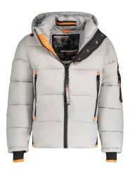 Geographical Norway Kurtka zimowa "Calix" w kolorze szarym rozmiar: 3XL. Szare kurtki Geographical Norway, na zimę, xl, bez wzorów, bez kaptura. Za 289.88 zł.