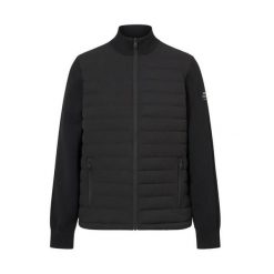 Kurtka ECOALF MERU HYBRID Czarny. Czarne kurtki Ecoalf, bez wzorów, z tkaniny, bez kaptura. W wyprzedaży za 711.85 zł.