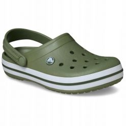 Chodaki Klapki Unisex Crocband 11016 Clog 38-39. Białe klapki Crocs, z materiału. Za 289.99 zł.
