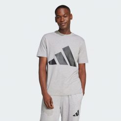 Koszulka Essentials Big Logo. Czarne t-shirty sportowe Adidas, bez wzorów, z bawełny, bez ramiączek, na fitness i siłownię. Za 119.00 zł.