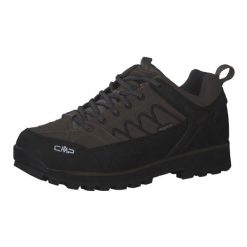 Buty trekkingowe męskie CMP MOON LOW. Brązowe buty turystyczne CMP, bez wzorów, z materiału, bez zapięcia, outdoorowe. Za 426.00 zł.
