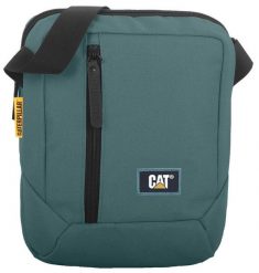 SASZETKA CATERPILLAR listonoszka torebka na ramię morska. Zielone torby na ramię CATerpillar, z aplikacjami, z materiału, na ramię, bez dodatków. Za 119.00 zł.