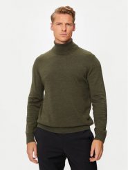 JOOP! Golf 17 Jk-04Donte 30032604 Zielony Modern Fit. Zielone golfy JOOP!, l, bez wzorów, z wełny, bez kołnierzyka, bez ramiączek. Za 629.99 zł.
