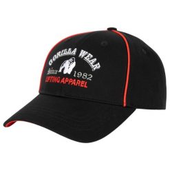 Lugo Czapka - Czarny. Czarne czapki zimowe GORILLA WEAR, bez wzorów. Za 145.00 zł.