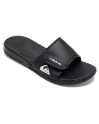 Klapki basenowe męskie Quiksilver Bright Coast. Czarne klapki Quiksilver, z materiału. Za 139.99 zł.