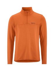 Craft Koszulka funkcyjna "Core Gain" w kolorze pomarańczowym rozmiar: L. Pomarańczowe t-shirty sportowe Craft, bez wzorów, bez ramiączek, outdoorowe. Za 76.04 zł.
