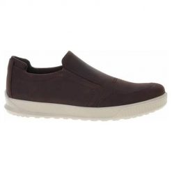 Buty do chodzenia męskie Ecco Byway. Brązowe buty sportowe casual ecco, bez wzorów, z materiału, bez zapięcia. Za 703.00 zł.