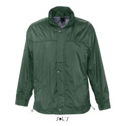 Windbreaker Sol's Mistral. Zielone kurtki przeciwdeszczowe SOL'S, m, bez wzorów, bez kaptura. Za 209.50 zł.