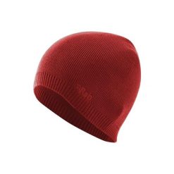 Czapka z wełny merino Rab Merino Beanie. Czerwone czapki zimowe RAB, bez wzorów, z wełny. Za 129.99 zł.