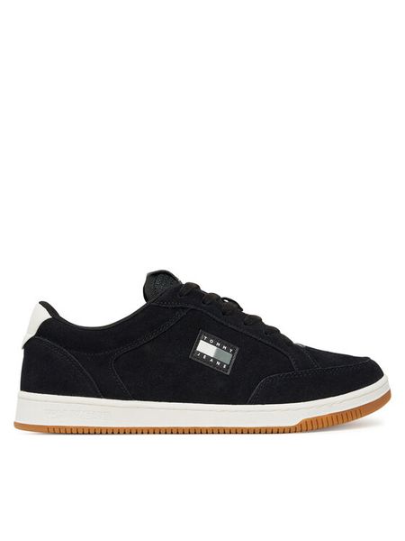 Tommy Jeans Sneakersy Tjm Cupsole Long Lace Skate EM0EM01602 Czarny. Czarne buty sportowe casual Tommy Jeans, bez wzorów, z jeansu, bez zapięcia. Za 210.99 zł.