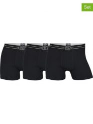 CR7 Bokserki (3 pary) w kolorze czarnym rozmiar: XL. Czarne bokserki CR7, xl, bez wzorów, z bawełny. Za 78.66 zł.