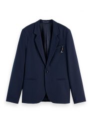 Scotch & Soda Marynarka w kolorze granatowym rozmiar: XXL. Niebieskie garnitury Scotch & Soda, na co dzień, xxl, bez wzorów. Za 351.38 zł.