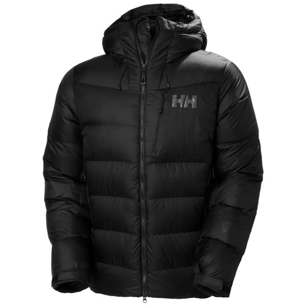 Kurtka puchowa Helly Hansen Odin Polar. Czarne kurtki Helly Hansen, m, bez wzorów, z polaru, bez kaptura. Za 1,979.00 zł.