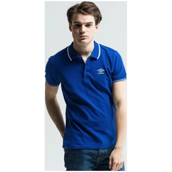 Umbro Polo Natlo , fioletowy, rozmiar L. Fioletowe koszulki polo sportowe Umbro, l, bez wzorów, z bawełny, bez kołnierzyka, bez ramiączek. Za 79.99 zł.