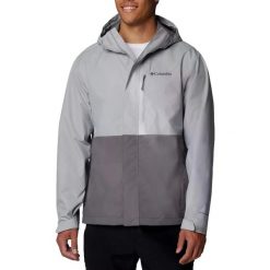 Kurtka COLUMBIA HIKEBOUND II JACKET Szary. Szare kurtki Columbia, m, bez wzorów, z tkaniny, bez kaptura. Za 533.14 zł.