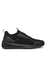 Geox Sneakersy U Spherica Actif U55BAB 0006K C9997 Czarny. Czarne buty sportowe casual Geox, bez wzorów, z materiału, bez zapięcia. Za 359.99 zł.