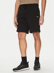 HUGO Szorty sportowe Dayono 50530696 Czarny Relaxed Fit. Czarne krótkie spodenki sportowe Hugo, l, bez wzorów, z bawełny. Za 249.99 zł.
