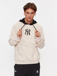 47 Brand Bluza New York Yankees BB017PEMTCB601204BN Écru Regular Fit. Bluzy 47 Brand, l, bez wzorów, z bawełny, bez kaptura. Za 199.99 zł.