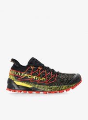 Buty trailowe męskie La Sportiva Mutant. Czarne buty turystyczne La Sportiva, bez wzorów, z materiału, bez zapięcia, trekkingowe. Za 681.99 zł.