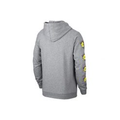 Bluza męska nike air jordan sportswear last shot hoodie carbon heather. Szare bluzy Nike, m, bez wzorów, bez kaptura. Za 299.00 zł.