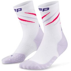 Skarpetki męskie sportowe Skarpetki kompresyjne biegania Claws CEP. Białe odzież kompresyjna CEP, bez wzorów, z materiału. Za 74.00 zł.