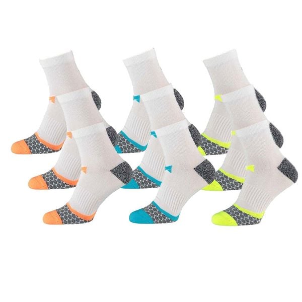 Skarpety do biegania Xtreme, 9 par, Multi biały. Białe skarpety XTREME SOCKSWEAR, bez wzorów. W wyprzedaży za 199.42 zł.