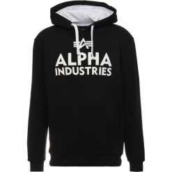 Alpha Industries FOAM PRINT HOODY Bluza z kapturem black/white. Bluzy marki Alpha Industries. Za 249.00 zł.