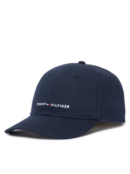 Tommy Hilfiger Czapka z daszkiem Th Foundation Soft AM0AM14511 Granatowy. Niebieskie czapki z daszkiem Tommy Hilfiger, bez wzorów, z bawełny. Za 189.99 zł.