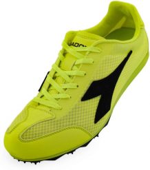 Żółte trampki Diadora Mid Distance Spike Fluo. Żółte trampki Puma, m, bez wzorów, bez zapięcia. Za 365.99 zł.
