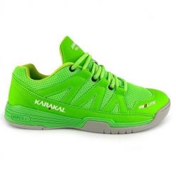 Buty do squasha i badmintona męskie Karakal KF Prolite Court. Czerwone buty sportowe casual KARAKAL, bez wzorów, z materiału, bez zapięcia. Za 633.00 zł.