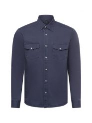 Nils Sundström koszula casual Mężczyźni Comfort Fit Bawełna niebieski, S. Niebieskie koszule Nils Sundström, m, bez wzorów, z bawełny, bez kołnierzyka, bez ramiączek. Za 149.95 zł.