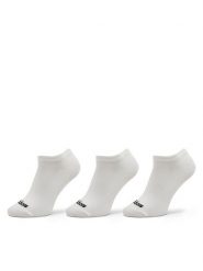 Adidas Skarpety stopki unisex Thin Linear Low-Cut Socks 3 Pairs HT3447 Biały. Białe skarpety Adidas, bez wzorów, z bawełny. Za 29.99 zł.