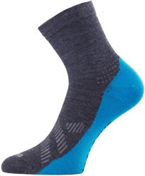 Skarpety merino FWT. Szare skarpety LASTING, bez wzorów, z elastanu. Za 98.75 zł.