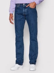 Levi's® Jeansy 501® 00501-0114 Granatowy Original Fit. Niebieskie jeansy m. Za 396.00 zł.