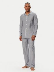 Polo Ralph Lauren Piżama 714931640009 Granatowy Regular Fit. Niebieskie piżamy Polo Ralph Lauren, m, bez wzorów, z bawełny, bez ramiączek. Za 659.99 zł.