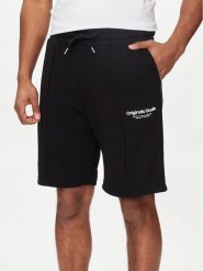 Jack&Jones Szorty sportowe Vesterbro 12252251 Czarny Loose Fit. Czarne krótkie spodenki sportowe Jack&Jones, m, bez wzorów, z bawełny. Za 79.99 zł.