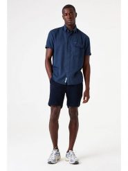 Garcia Koszula - Regular fit - w kolorze niebieskim rozmiar: XL. Niebieskie koszule Garcia, xl, bez wzorów, bez kołnierzyka, bez ramiączek. Za 131.43 zł.
