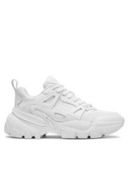 MICHAEL Michael Kors Sneakersy Nick Trainer 42F3NIFS2D Biały. Białe buty sportowe casual MICHAEL Michael Kors, bez wzorów, ze skóry, bez zapięcia. Za 669.99 zł.