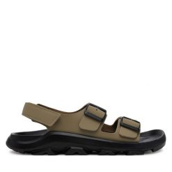 Sandały Birkenstock. Brązowe sandały Birkenstock, bez zapięcia. Za 379.99 zł.