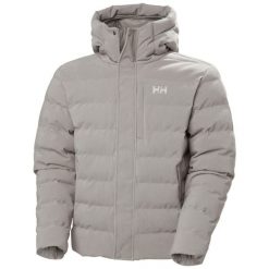 Kurtka z kapturem Helly Hansen Alby Puffy. Szare kurtki Helly Hansen, m, bez wzorów, z materiału, z kapturem. Za 1,140.00 zł.
