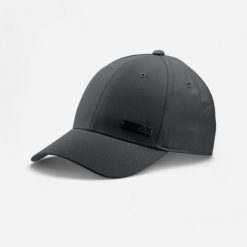 Czapka z daszkiem fitness Adidas. Brązowe czapki z daszkiem Adidas, bez wzorów, z materiału. Za 59.99 zł.