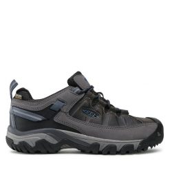 Trekkingi Keen. Szare buty trekkingowe Keen, bez wzorów, bez zapięcia. Za 399.99 zł.