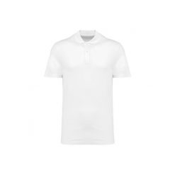 Polo suprima Kariban Premium. Białe koszulki polo KARIBAN, m, bez wzorów, z bawełny, bez kołnierzyka, bez ramiączek. Za 155.50 zł.