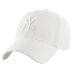 Czapka z daszkiem męska 47 New York Yankees MLB Clean Up Cap. Czarne czapki z daszkiem 47 Brand, bez wzorów, z bawełny. Za 109.99 zł.
