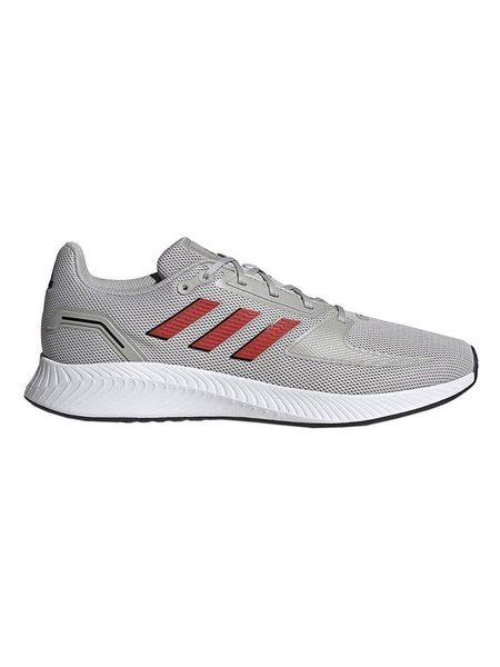 Adidas Buty "Runfalcon 2.0" w kolorze szaro-czerwonym do biegania rozmiar: 40 2/3. Czerwone buty do biegania Adidas, bez wzorów, z materiału, bez zapięcia, do biegania. Za 150.81 zł.